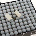 thumbnail image 4 of koolsoo 100Pcs Pool Cue Ferrule Billiard Tips for 12mm Pool Cues Snooker Cue B-12mm, 4 of 9