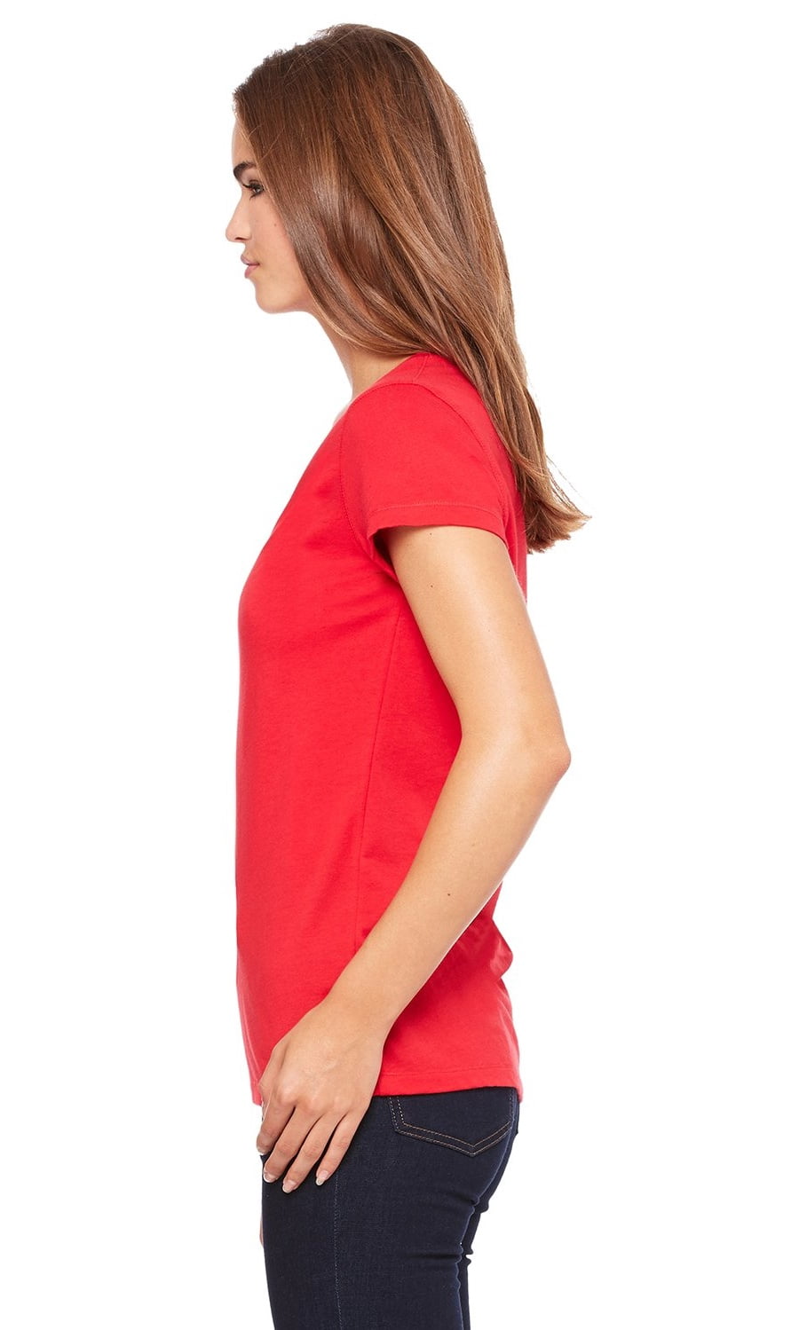 Women's Jersey Short-Sleeve V-Neck T-Shirt