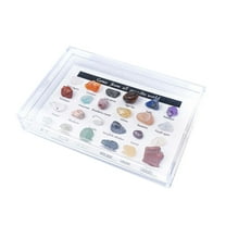 Zmeidao Christmas Advent Calendar 2024, 24 Days Christmas Countdown Calendar Natural Crystal Agate Petrofossil Kit, Surprise Xmas Rocks Collectible Gift for Boys Girls