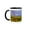Black/White, variant on 3drose, Harris Covered Bridge, Benton County, Oregon - Us38 Jmi0967 - Janis Miglavs, 11oz Two-tone Black Mug