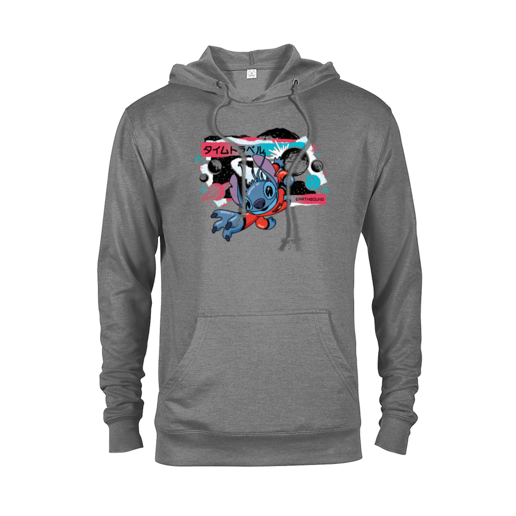 Disney Lilo & Stitch Techno Time Travel Earthbound - Pullover Hoodie ...