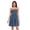Blue Butterflies, variant on Summer Dresses for Women Strapless Casual Beach Cover Ups Cute Turtles and Seaweed Tube Top Sundress