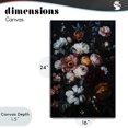 thumbnail image 4 of Stupell Industries Transitional Midnight Garden Velvet Florals Canvas Art, 16 x 24, by Creative Studio, 4 of 8