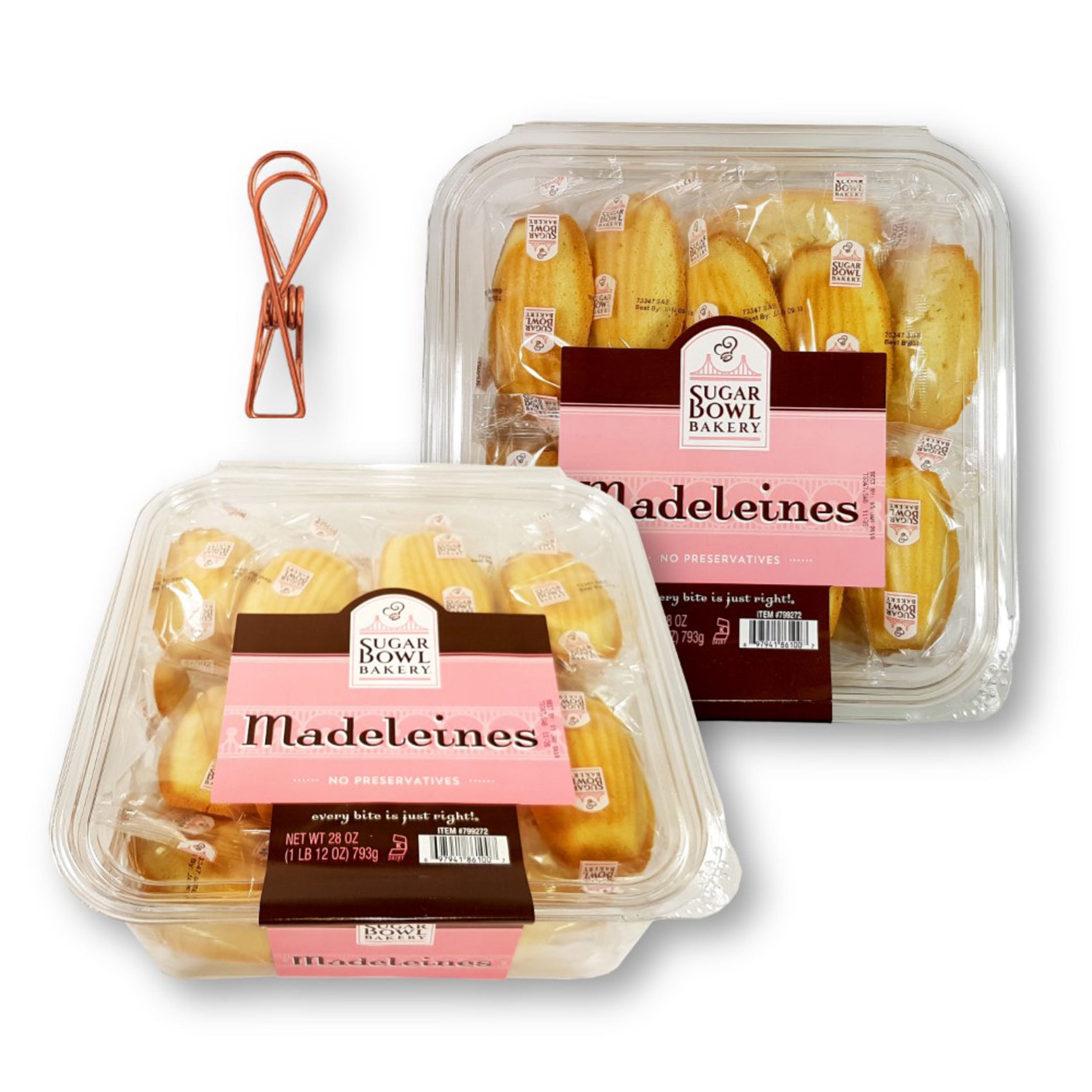 Sugar Bowl Bakery Madeleines French Tea Cake Cookies Individually