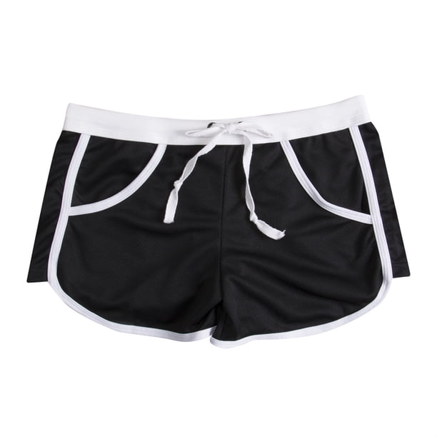 SAYOO Shorts de correr para hombres, shorts de playa para gimnasios de ocio SAYOO moda