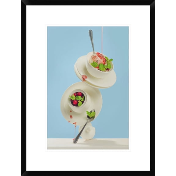 Global Gallery Dina Belenko 'Cranberry Syrup' Framed Wall Art
