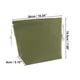 thumbnail image 2 of Bolsa de maquillaje pequeña con cordón para mujeres Unique Bargains para actividades al aire libre, viajes y vacaciones, lona verde oscuro-M, 2 of 3