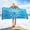 Beach Towels A, variant on LACKUST Microfiber Printed Beach Towel - Oversized Quick-Dry Adult Beach Towel for Travel and Camping, 55.1x27.6 Inches