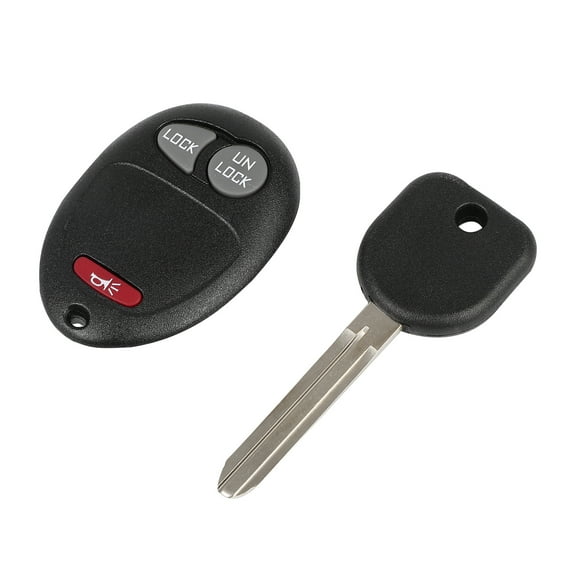 CCIYU 3 Buttons Pack of 1 Car Key Fob Replacement for Buick Century 3.1L 2001-2005, for L2C0007T