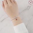thumbnail image 4 of Jeffery Charms for Women Bracelet 925 Silver Christmas bell Pendants with Colorful zircon,Red Bell,Christmas, 4 of 7