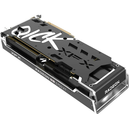 XFX - SPEEDSTER QICK319 AMD Radeon RX 6750XT Core 12GB GDDR6 PCI Express 4.0 Gaming Graphics Card - Black