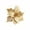 Gold, variant on 10.83-Inch Artificial Poinsettia Stem, Glitter Christmas Flower Pick, Layered Petals and Leaves Arranged on a Long Decorative Stem, Cloth Petals with Sparkling Surface Accents