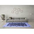 thumbnail image 3 of Ahgly Company Indoor Rectangle Oriental Blue Traditional Area Rugs, 4' x 6', 3 of 4