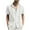 White, variant on Summer Fashion Shirts for Mens 2025 Plus Size Casual Button Cardigan Short Sleeve Turndown Collar Blouse Shirt