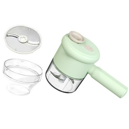 

Flm Electric Garlic Grinder 1 Set Shredded USB Interface Practical Food Vegetable Meat Paste Making Mashing Machine