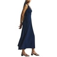 thumbnail image 3 of Derek Lam 10 Crosby womens  Misha Matte Jersey Ruched Dress, xs, 3 of 5