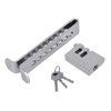 Reliable Alloy Steel Brake Pedal Lock Security Supplies Safety 8 Holes Cars Auto Clutch Lock Anti-Theft Device