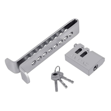 Reliable Alloy Steel Brake Pedal Lock Security Supplies Safety 8 Holes Cars Auto Clutch Lock Anti-Theft Device