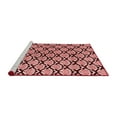 thumbnail image 2 of Ahgly Company Machine Washable Indoor Rectangle Abstract Red Modern Area Rugs, 2' x 3', 2 of 4