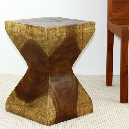 Haussmann Handmade Wood Rest Stool 14 In Sq X 20 H Antique Oak Oil Haussmann Handmade Wood Rest Stool 14 In Sq X 20 H Antique Oak Oil