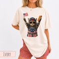 thumbnail image 4 of Patriotic Cat Shirt Cat Lover Gift 4th Of July Shirt America Tee Independence Day Graphic Shirt, 4 of 6