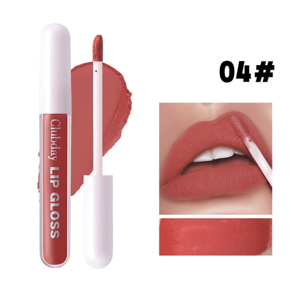 Velvet Matte Liquid Lipstick – Waterproof Long-Lasting Lip Gloss, Non-Sticky Hydrating Nude Lip Color, Smudge-Proof