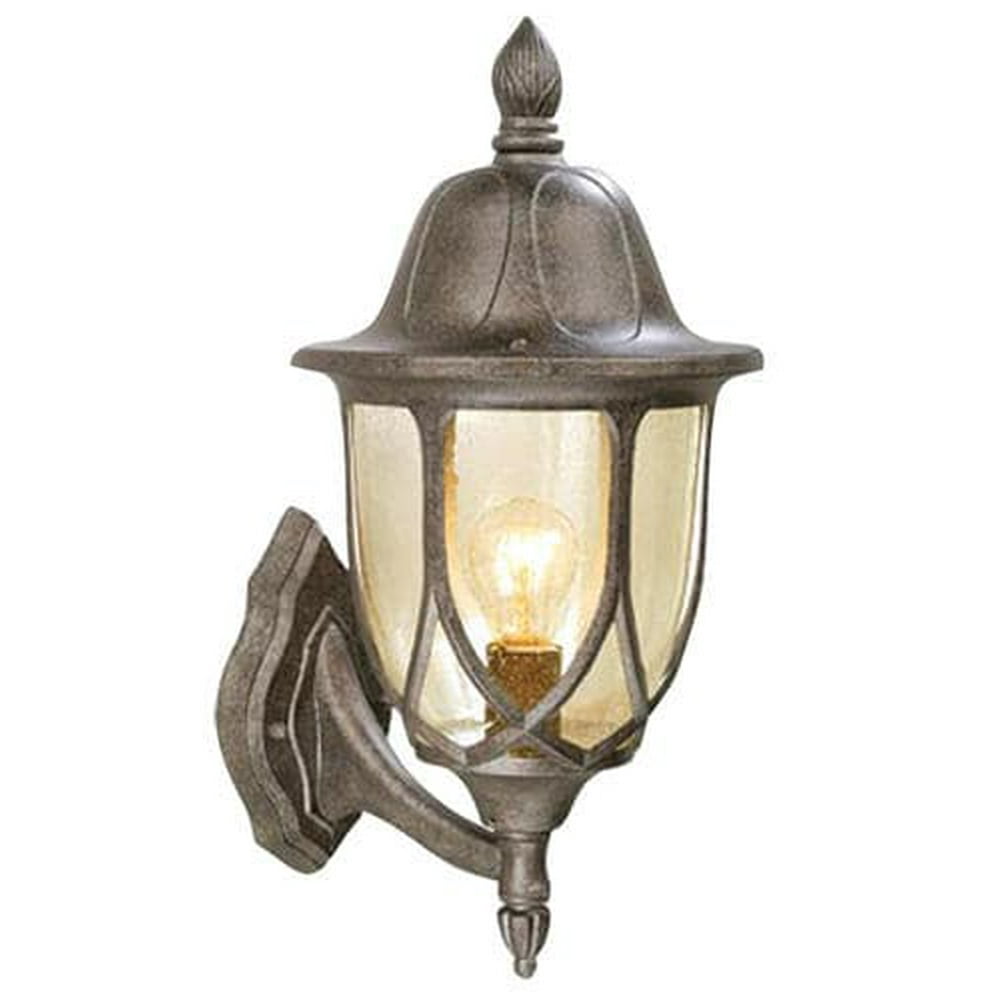 Patriot Lighting Saxony Lava Stone 18" Outdoor Wall Light