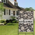 thumbnail image 4 of Spring Summer Multicolored Flower Leaves Garden Flag 28x40 Inch Double Side for Outdoor Courtyard Garden Decor Flowers Welcome Holiday Flag for Outside Decoration, 4 of 6