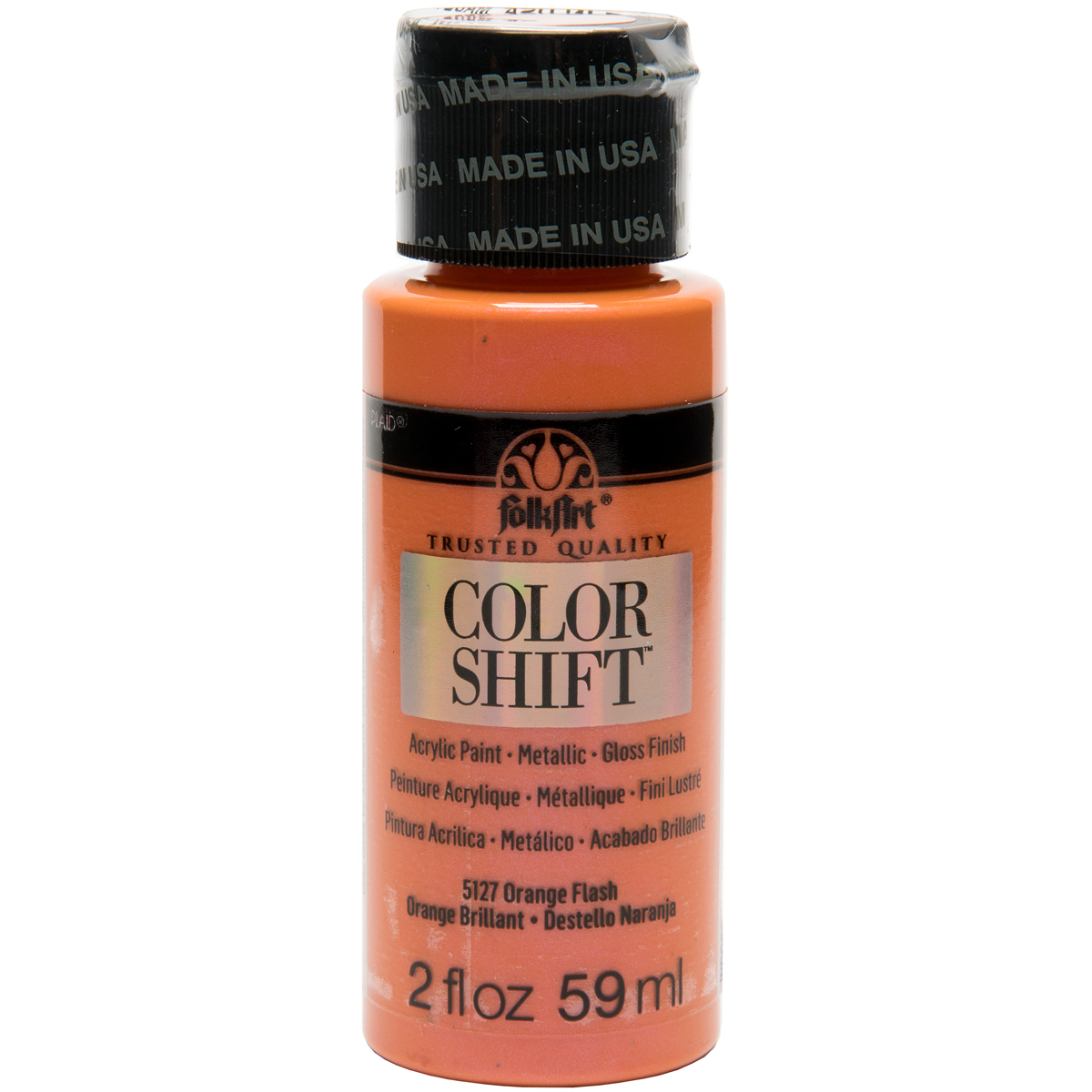 FolkArt Color Shift 2oz Orange Flash