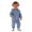 00-Blue310, variant on Tiijoy Infant Boys Outfit Set Casual Lightweight Hooded Long Sleeve Shirt Pants Set, Blue