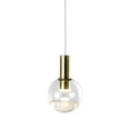 thumbnail image 2 of VONN Sienna 5" ETL Certified Integrated LED Aluminum Pendant - Brass, 2 of 12
