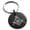 Black, variant on Stainless Steel Freemasons Masonic Sacred Society Engraved Small Medallion Circle Charm Keychain Keyring