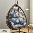 thumbnail image 1 of Outdoor Square Knitted Cushion Cover for Egg Chair Swing Set, Solid, No Fill, E0603VK2406, 1 of 10