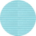 thumbnail image 1 of Ahgly Company Machine Washable Indoor Round Transitional Blue Diamond Blue Area Rugs, 3' Round, 1 of 7