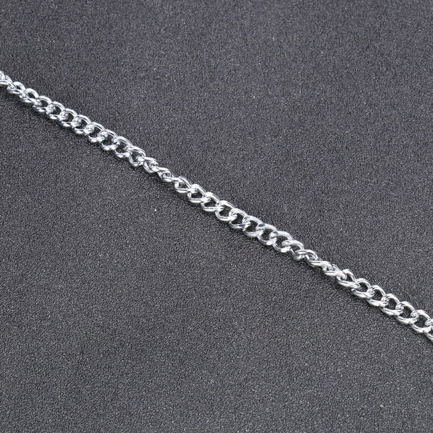 unbranded 1Ud Llavero De Inoxidable Plateado Creativa Para Llaves Uso Diario