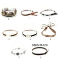 thumbnail image 2 of TINYSOME Cowboy Hat Bands Western Hat Band Fedora Hat belt Hat Bands For Men, 2 of 13