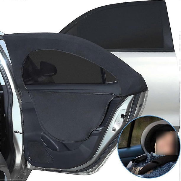 1 Pair Car Window Curtain: Breathable Mesh Sunshade For Side Windows - Uv Protection Net Curtain - Privacy Screen For Cars Suvs Trucks