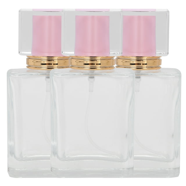 Perfume Bottle Perfume Refillable Bottle Glass Perfume Bottle Perfume Atomizer Holder Liquid Refillable Bottle 50ml Refillable Perfume Bottle Glass Spray Transparent Liquid Empty