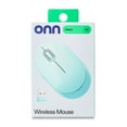 thumbnail image 5 of onn Wireless 5-button Mouse, 1600 DPI, 2.4 GHz USB-A Dongle, Teal, 5 of 9