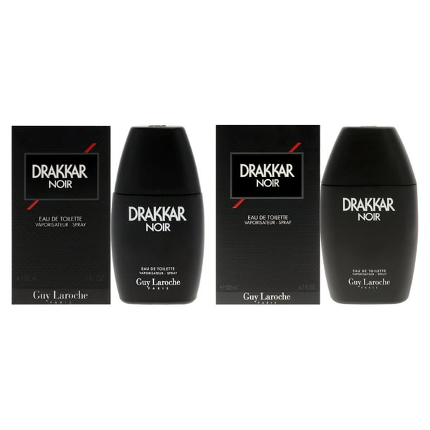 Perfume Guy Laroche Drakkar Noir para hombre, kit de 2 piezas