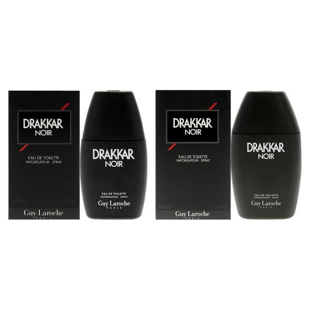 Perfume Guy Laroche Drakkar Noir para hombre, kit de 2 piezas