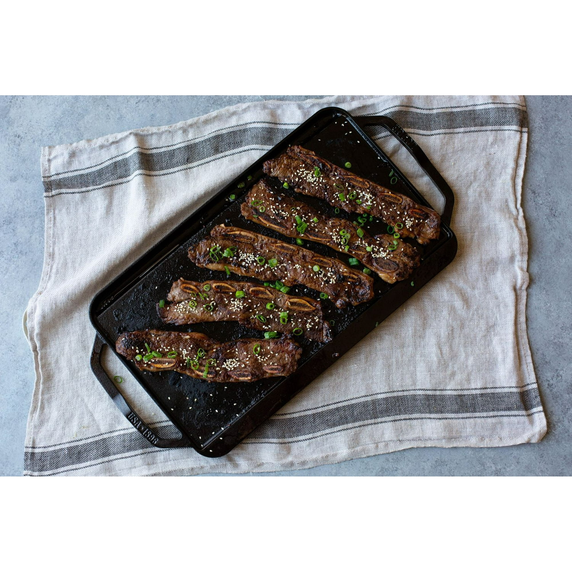 Lodge Chef Collection 19.5 x 10 Inch Cast Iron Reversible