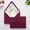 Burgundy + Gold Foil, variant on 50 count A7 Euro Flap Foil Liner Envelopes, 5x7 Wedding Envelopes, for Invitation, Shower, Cards, Christmas Greeting Cards (Burnt Orange + Goil Foil)