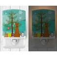 thumbnail image 2 of Caroline's Treasures BB4187CNL Merry Christmas Tree Irish Terrier Ceramic Night Light, 6x4x3", multicolor, 2 of 2