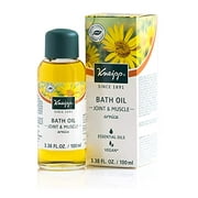 Kneipp Arnica Herbal Bath Oil for Joint Muscles, Bath Soak, 3.38 fl. oz.