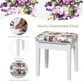 thumbnail image 4 of Topbuy Makeup Table Set w/Cushioned Stool for Girl Women Vanity Dressing Table Set White, 4 of 10