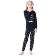 thumbnail image 4 of MyFav Matching Family Christmas Pajamas Set, Xmas Holiday PJs for Women/Men/Kids, Letter Printed Loungewear Sleepwear, 4 of 6