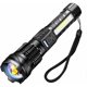thumbnail image 1 of Ultra Powerful LED Flashlight 20000 Lmens USB Rechargeable Flashlight 7 Modes Tactical Flashlight with Clip for Camping Hiking Emergency, 1 of 5
