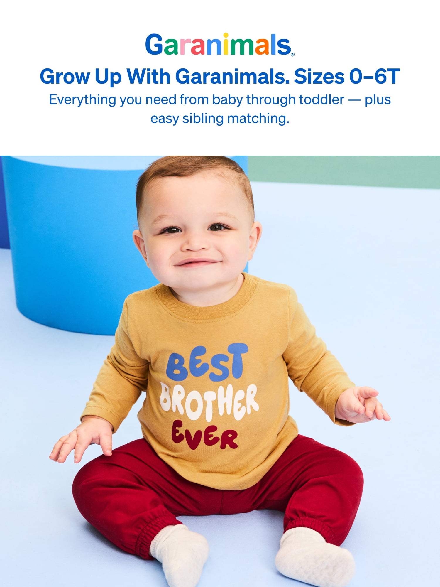 Garanimals Baby & Toddler Boys French Terry Pull-On Joggers, Single & 3-Pack, Sizes 0-6T