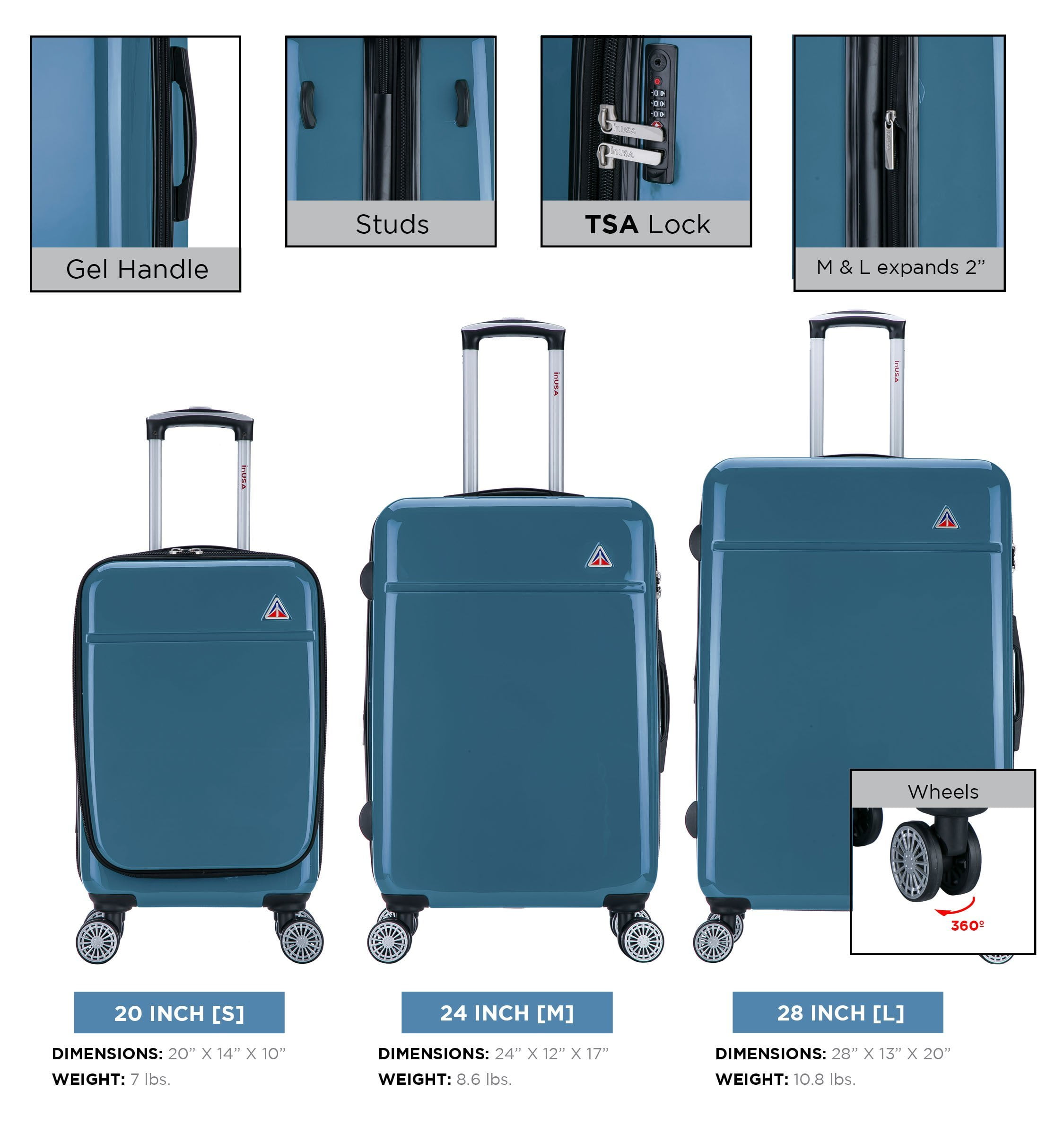 24 inch bag dimensions